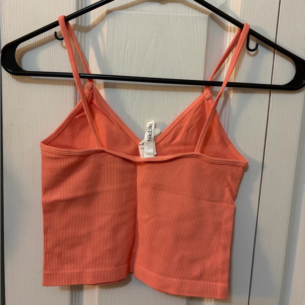 Nikibiki Coral V-Neck Ribbed Camisole - Picture 2 of 2